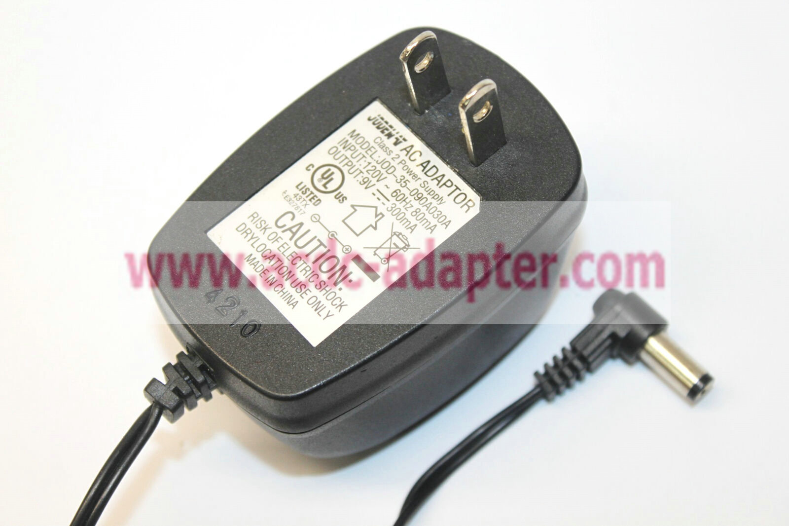 New Jodew JOD-35-090A030A 9V 300mA ac adapter Class 2 Transformer Power Supply New Jodew JOD-35-090A030A 9V 300mA ac adapter Class 2 Transformer Power Supply